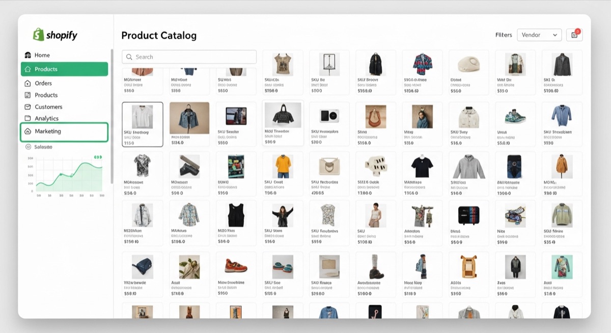 Bulk uploading product images to Shopify store dashboard